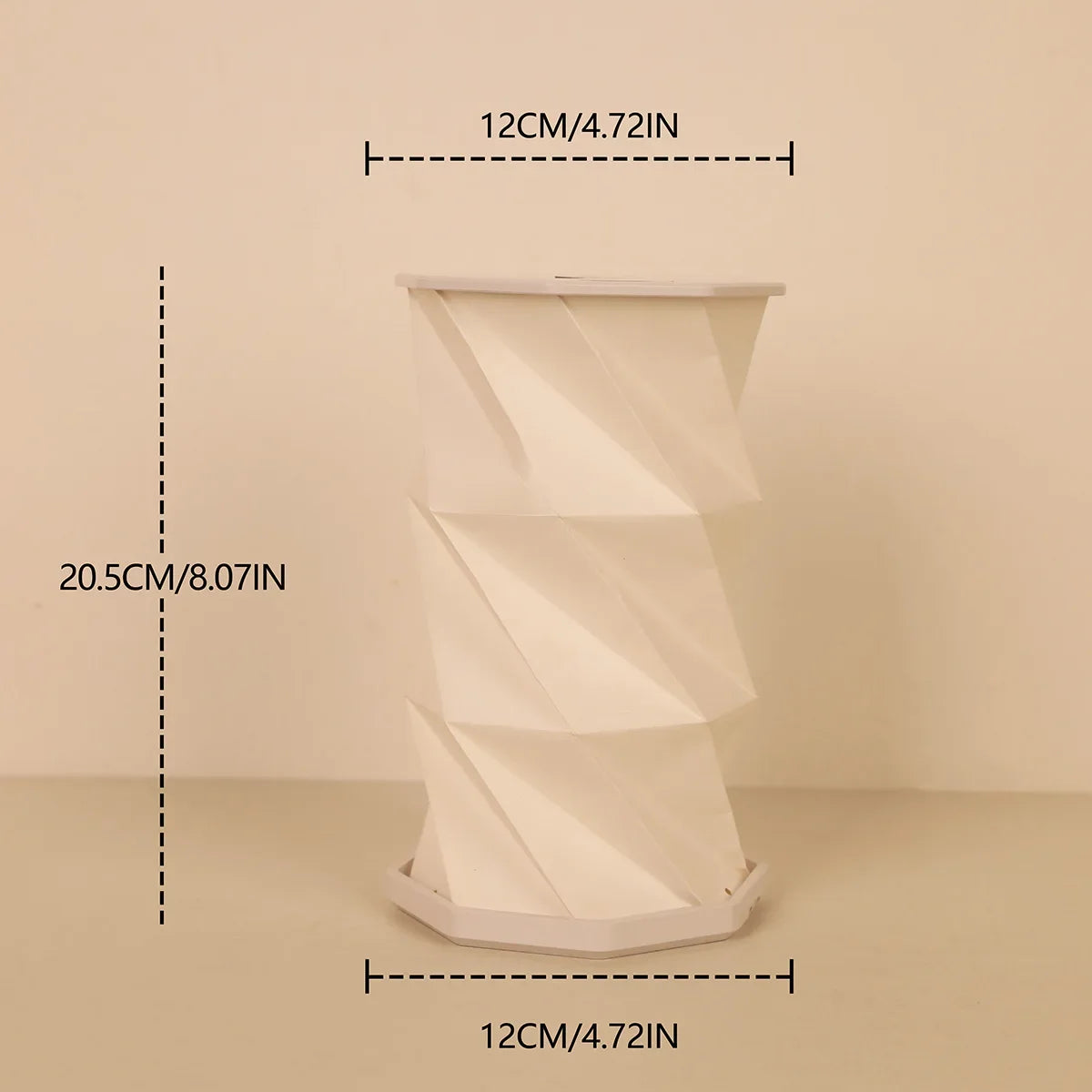 Outdoor Portable Folding Table Lamp Dimmable Paper Lantern for Camping Traveling Tent Night Light Emergency Home Bedroom Decor