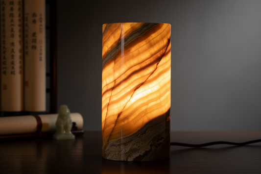 Chinese Onyx Lamps: How Light Transmission Works and What to Look For
