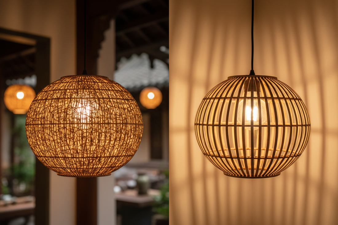 Chinese Rattan Lighting: How Tight Should the Weave Be?