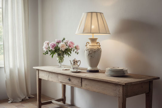 The French Country Buffet Lamp: Provincial Presence for Dining and Display