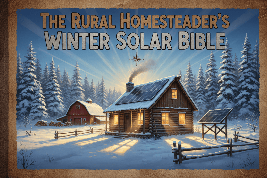 The Rural Homesteader’s Winter Solar Bible