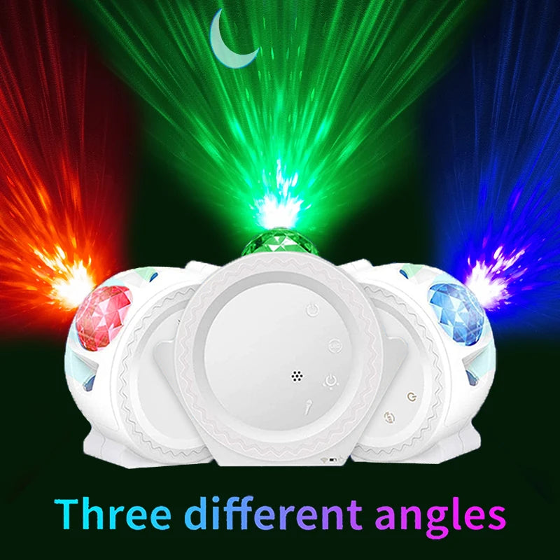 Smart Starry Sky Projector Galaxy Projector 3in1 Night Light Ocean Voice Music Control LED Lamp For Kid Gift Smart Life XIAOMI