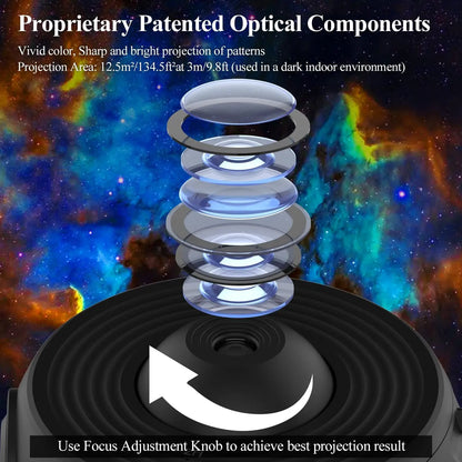 Planetarium Projector Galaxy Projector Bedroom Night Light HD Star Projector For Kids Bedroom Valentines Day Gift Wedding Deco