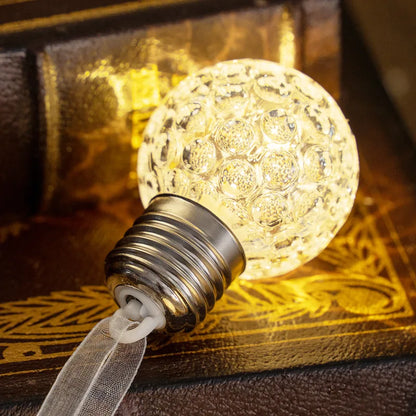 Globe Lights LED Lights Indoor Waterproof Decorative Christmas Lights Ball Bulbs Warm White Fairy Lights for Patio Bedroom