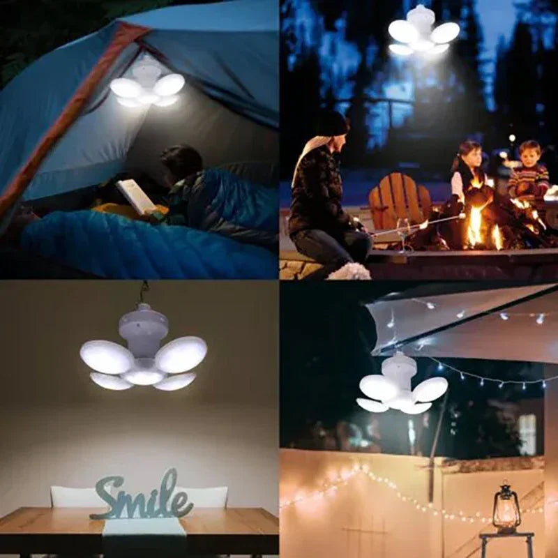 Solar Camping Lamp 5 Modes SOS Waterproof USB Rechargeable Energy LED Remote Control Foldable Lantern Portable Emergency Lamp
