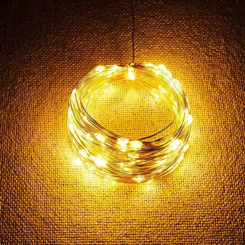 Fairy Light Battery Powered, Warm White Mini Copper Wire Starry Sky Light, Suitable for Bedroom Party Living Room Decoration