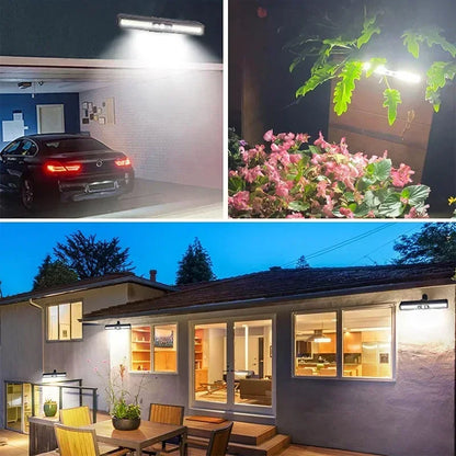 Clip On Solar Motion Lights Outdoor Waterproof,Solar Fence Lights Outside with 36 LEDs, Portable Solar Powered Security Light