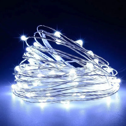 Fairy Light String Led Copper Wire String Light 1/2/3/5/10/30M USB/Battery Powered For Bedroom Garden Party Wedding Decoration