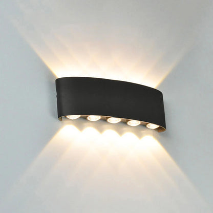 Up Down LED Wall Lamp Waterproof Modern Wall Light for Bedroom Living Room Corridor Balcony Indoor Outdoor Home Decor Lighting
