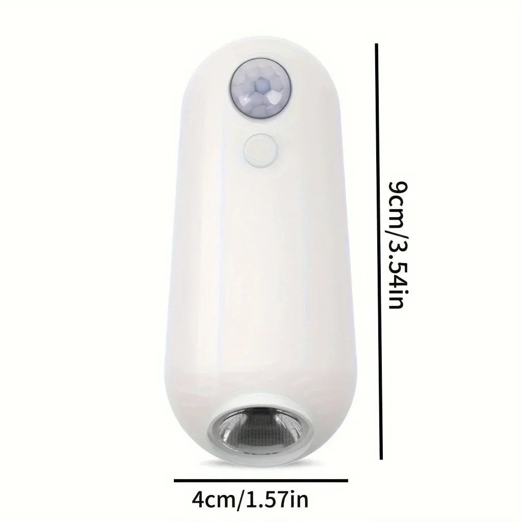 LED Motion Sensor Light Adjustable Brightness Indoor Motion Sensor Lights for Stair Toilet Bowl Inside Bathroom Stairs Step
