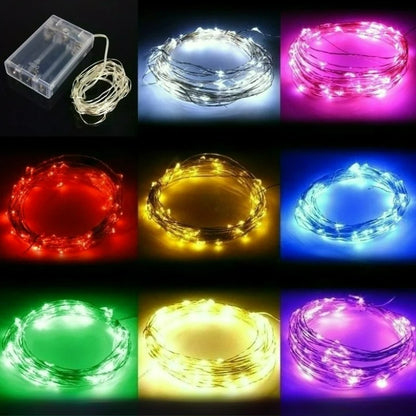 Fairy Light String Led Copper Wire String Light Battery Powered for Bedroom Garden Party Christmas Wedding Decoration