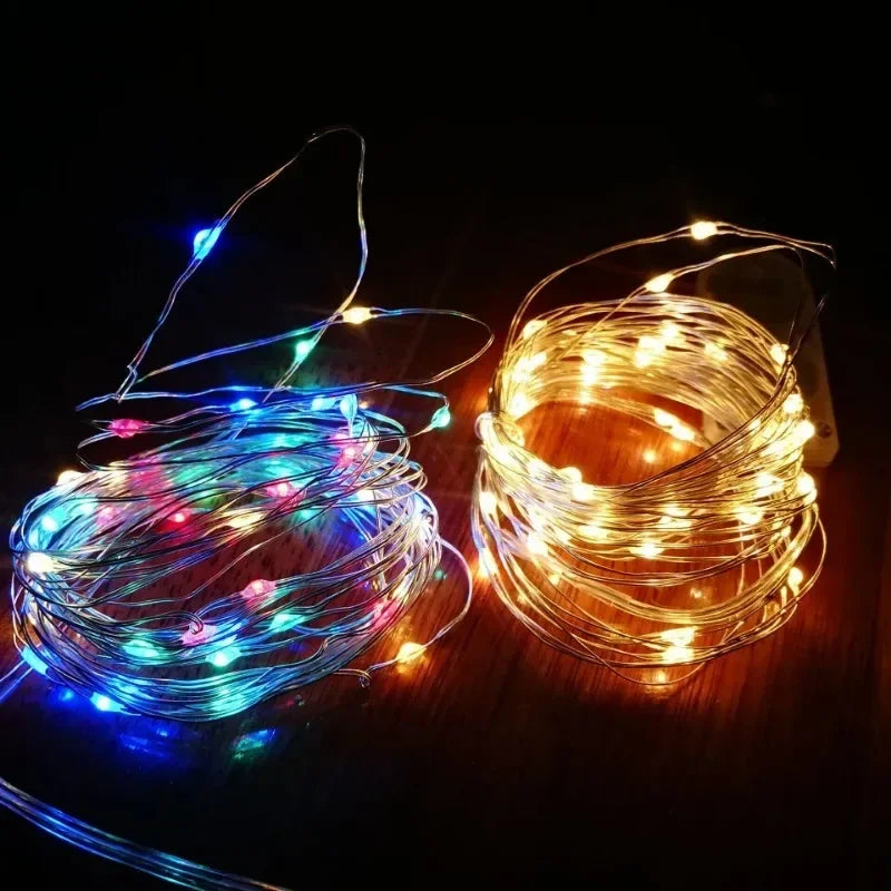 Fairy Light String Led Copper Wire String Light 1/2/3/5/10/30M USB/Battery Powered For Bedroom Garden Party Wedding Decoration