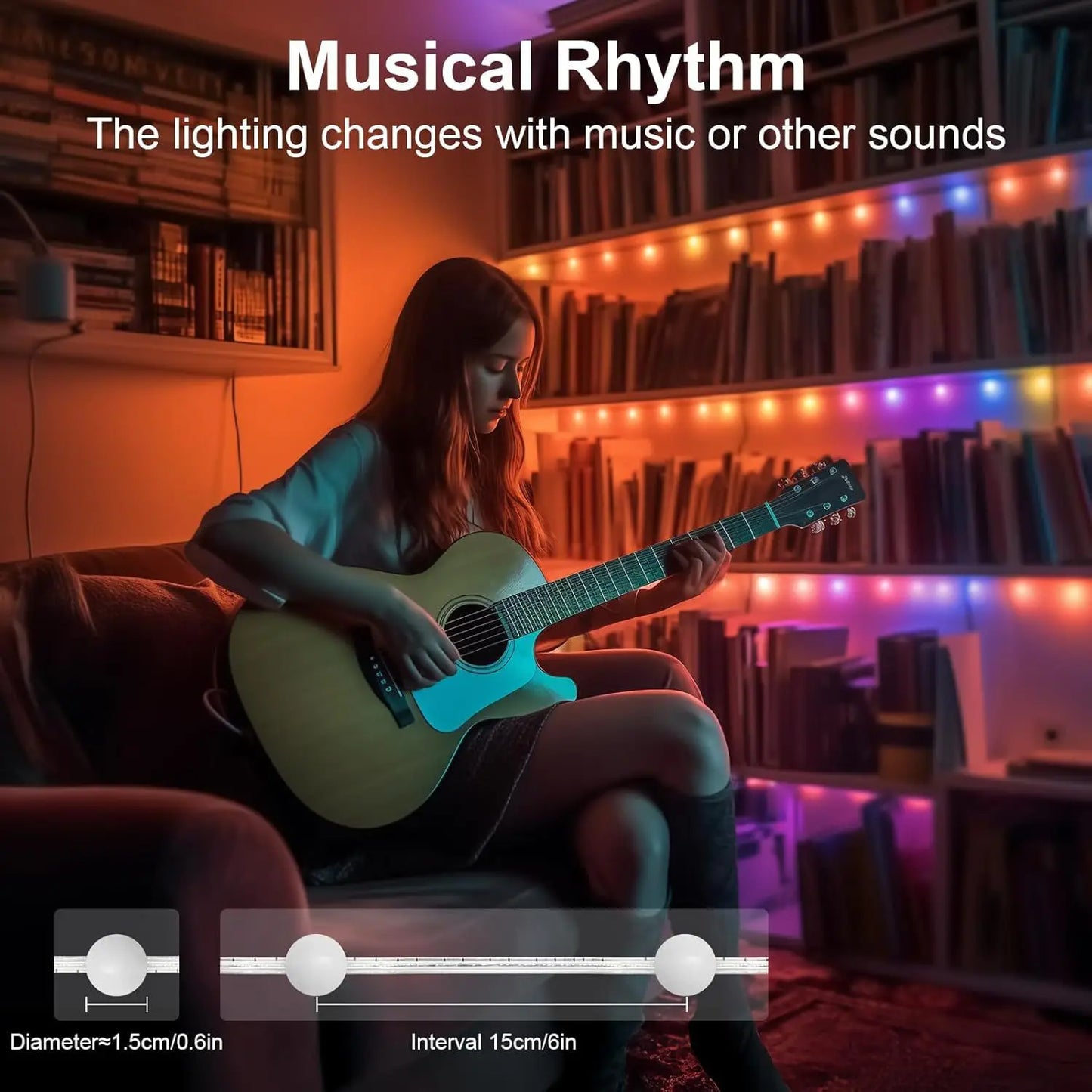 WS2812B RGB LED String Garland Light 10m 5m Smart IC APP Bluetooth Remote Fairy Lights Dreamcolor Garden Party Christmas Decor