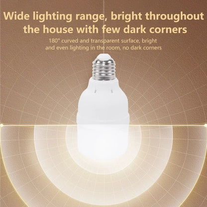 220V Led Light Bulb E27 Socket with Sound and Light Sensor Automatic Bright Bombilla for Hallway Warehouse Garage Staircase