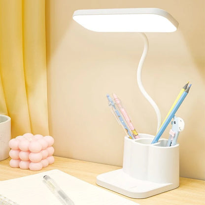 Led Eye Protection Desk Lamp For Studying Dormitory Desk USB Powered Small Table Lamp Bedroom Bedside Reading Lamp