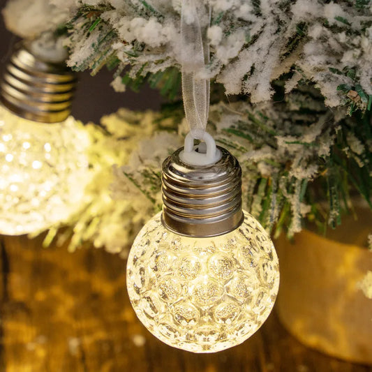 Globe Lights LED Lights Indoor Waterproof Decorative Christmas Lights Ball Bulbs Warm White Fairy Lights for Patio Bedroom