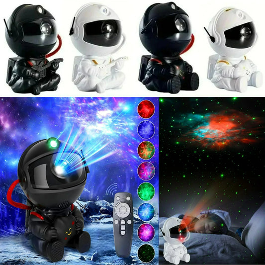 Star Projector Galaxy Night Light Astronaut Space Projector Starry Nebula Ceiling LED Lamp for Bedroom Home Decorative Kids Gift