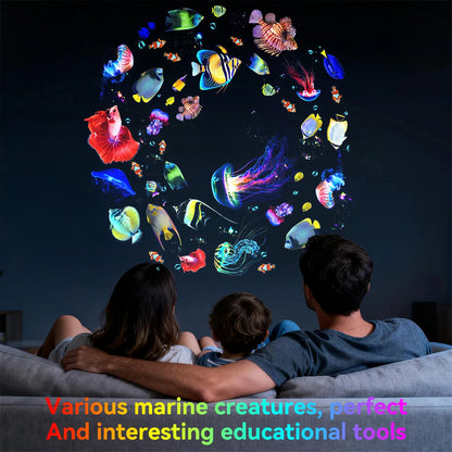 Galaxy Projector Table Bedside Light 14 in 1 Starry Sky Projector Spotlight Planetarium Projector Night Light Bedroom Home Decor